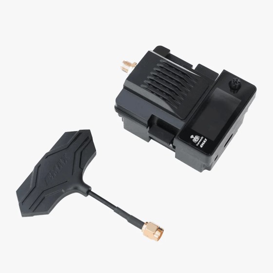 Aeris Link ExpressLRS ELRS TX-Modul 2.4G 915MHz Mit OLED-Bildschirm lüfter Hochfrequenz-Flugzeug Racing UAV